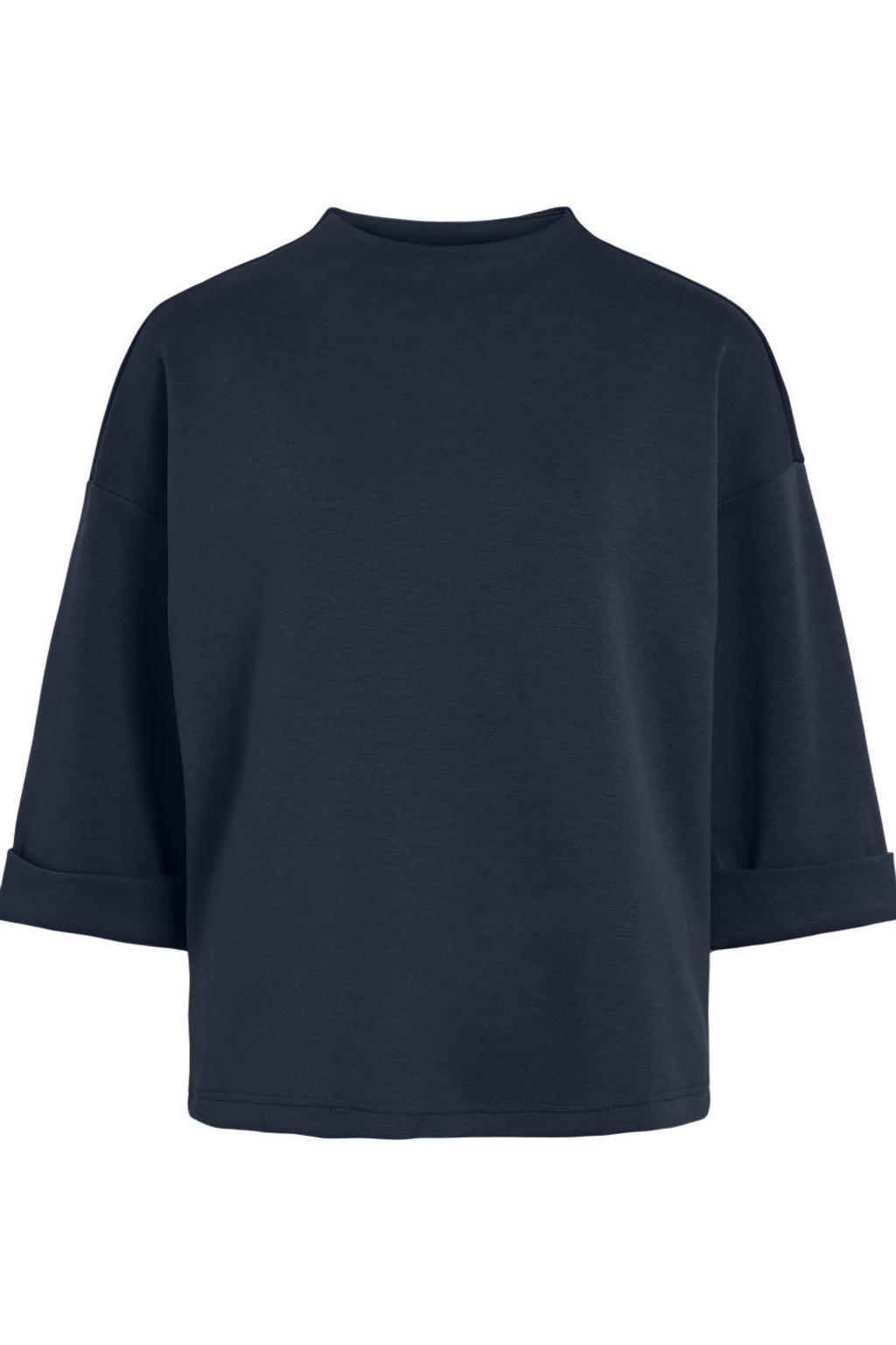 VILA sweater - marineblauw