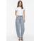 VILA Vibrady Rw Barrel Denim Jean Lus/Tes/Spi barrel jeans - lichtblauw