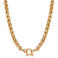 Label Kiki gold plated ketting Cobra