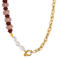 Label Kiki ketting Maple goudkleurig