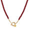 Label Kiki ketting donkerrood