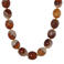 Label Kiki kralenketting Cocoa Marble bruin