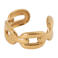 Label Kiki gold plated earcuff Wavy