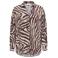 JDY blouse met zebraprint - donkerrood