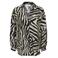 JDY blouse met zebraprint - zwart