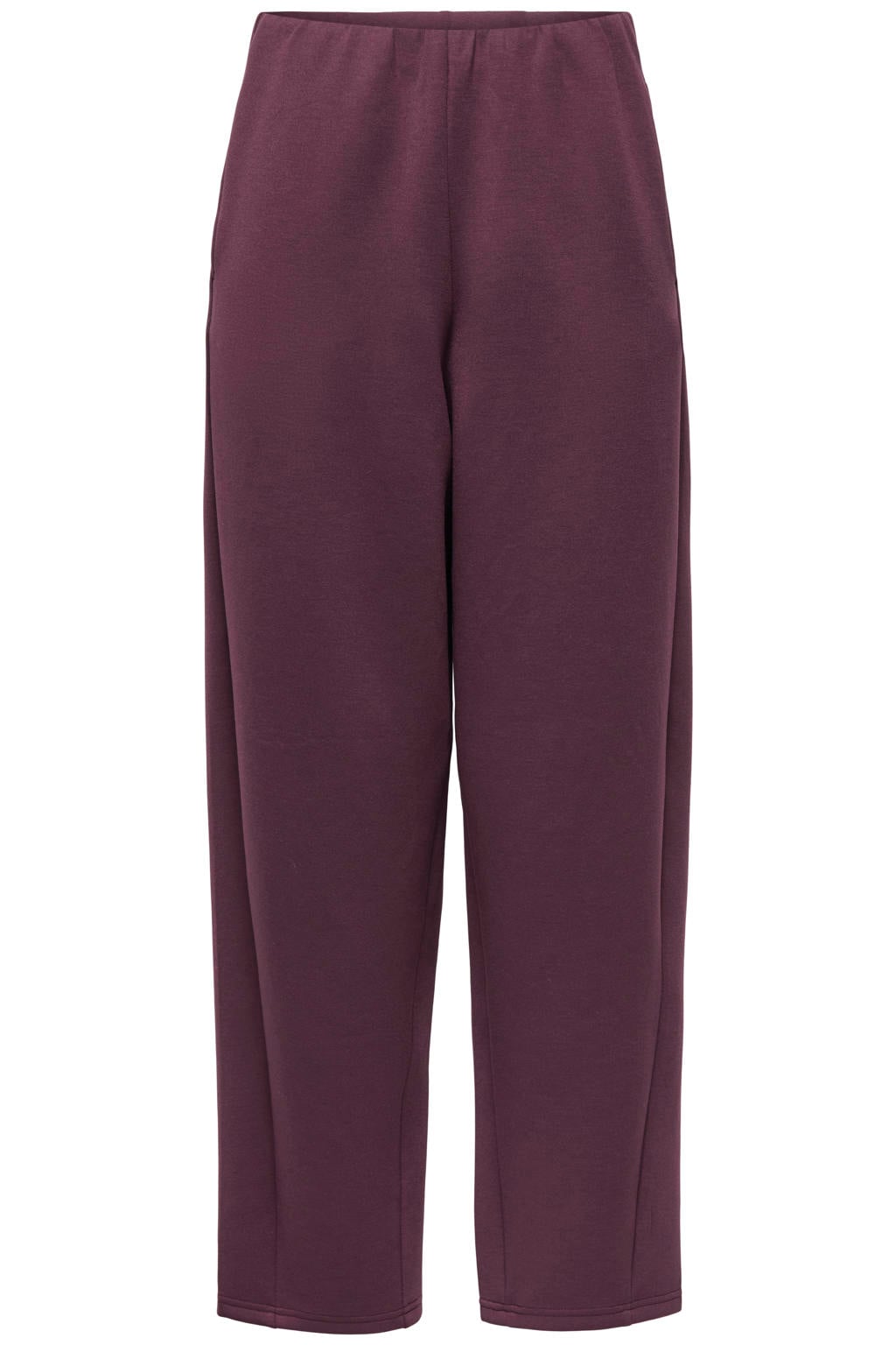 JDY barrel casual broek - donkerpaars
