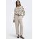 JDY top met stippen - beige