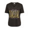 ONLY CARMAKOMA Plus Size T-shirt met print - donkerbruin