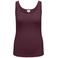 ONLY CARMAKOMA Cartime Life tank top jrs top Plus Size - aubergine