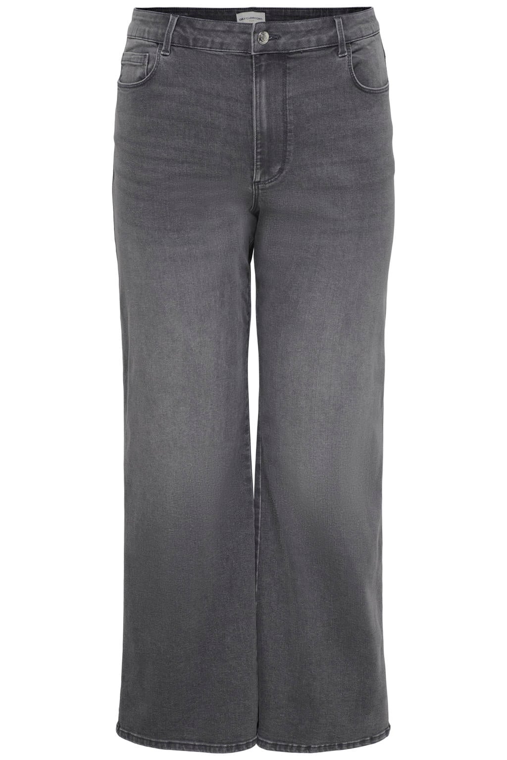 ONLY CARMAKOMA Carsnow Hw Wide Dnm Jeans Pim935 Plus Size jeans - grijs