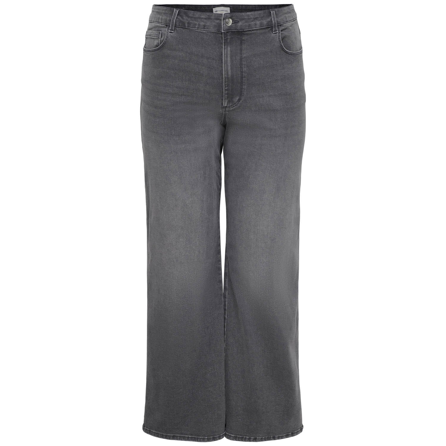 ONLY CARMAKOMA Carsnow Hw Wide Dnm Jeans Pim935 Plus Size jeans grijs