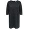 ONLY CARMAKOMA mini jurk Plus Size met panterprint - zwart