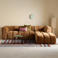 NOUS Living 3-zitsbank met hocker Nobu