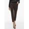 VILA relaxed fit cropped broek - bruin
