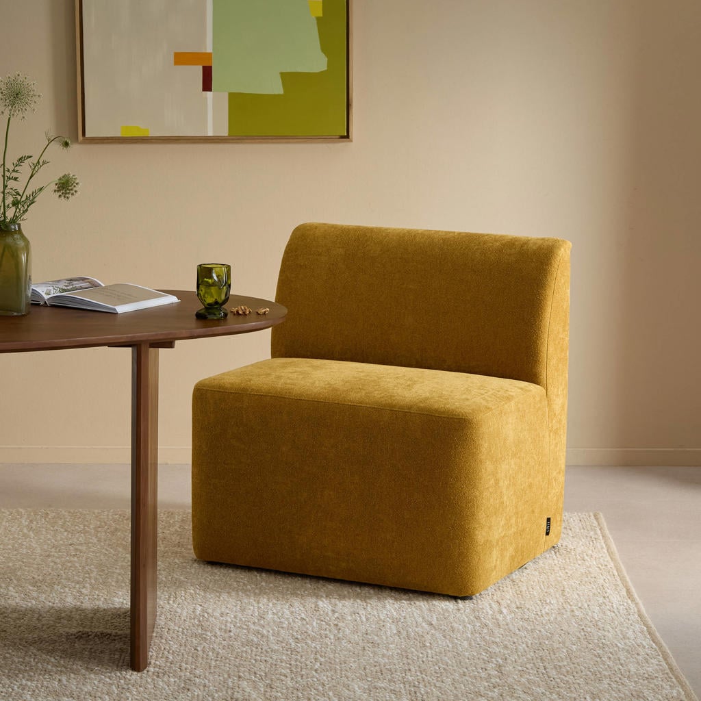 NOUS Living 1-zits element eetkamerbank Rhea 82 cm