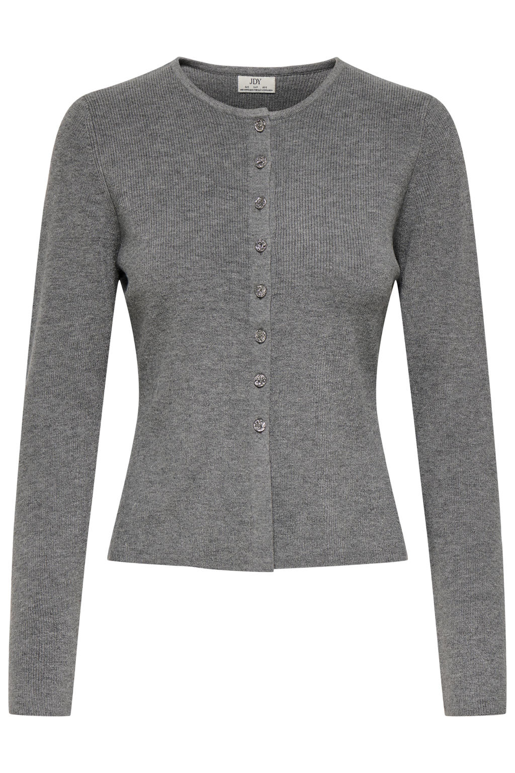 JDY gebreide top - grijs