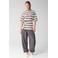 Shoeby barrel broek met plooien - grijs