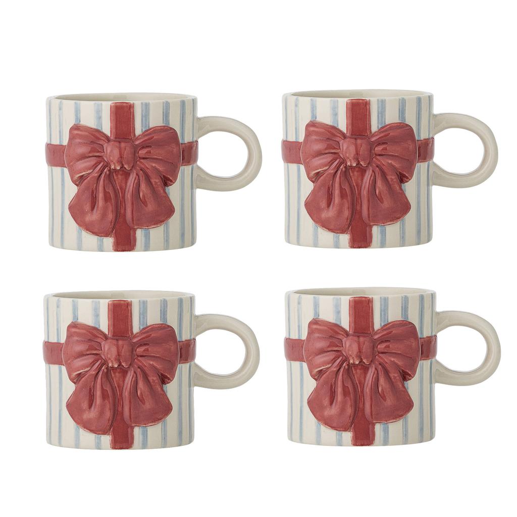 Bloomingville mok Bowie (set van 4)