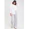 Cache Cache wide leg joggingbroek - lichtgrijs
