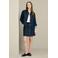 LOLALIZA denim korte rok - donkerblauw