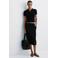 Mango top - zwart