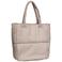 PIECES geruite shopper PCFULLA donkerbruin