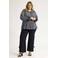 Anyday regular fit broek Plus Size - zwart