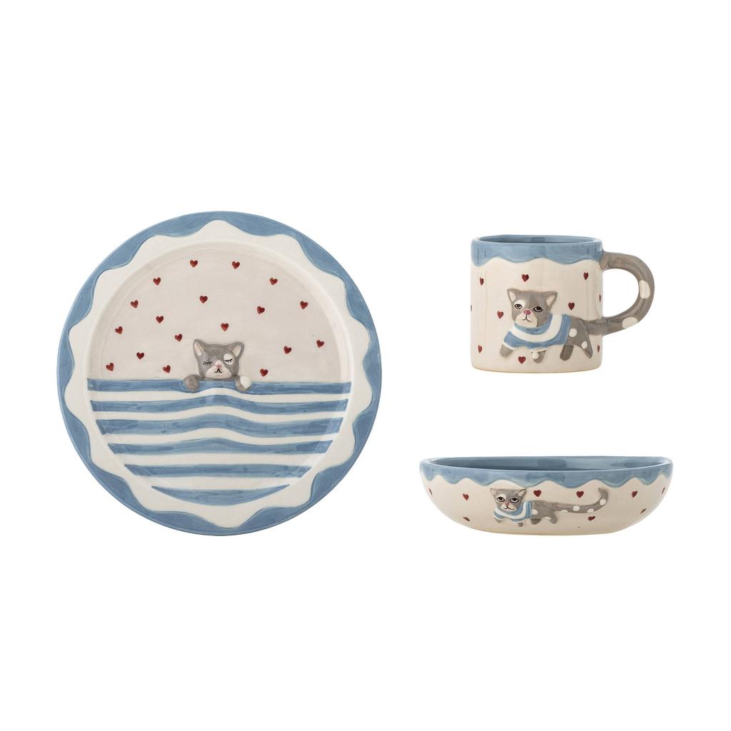 Bloomingville Mini serviesset Mille (set van 3)