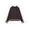 VERO MODA CURVE Plus Size gebreide trui met wol - donkerbruin