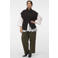 VERO MODA CURVE Plus Size gebreid vest met wol - donkerbruin