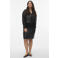 VERO MODA CURVE Plus Size imitatieleren kokerrok - zwart