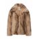 Maura by Claudia Strater winter faux fur jas - camel/bruin
