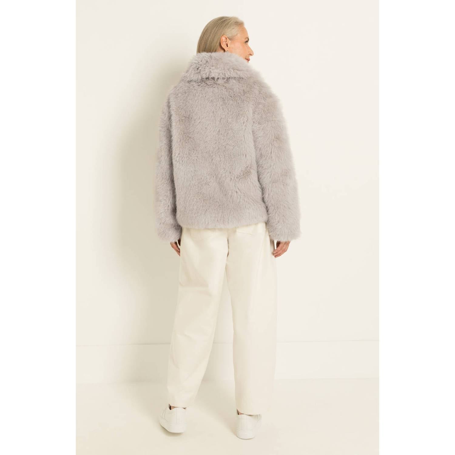Claudia Sträter Maura by Claudia Strater winter faux fur jas taupe