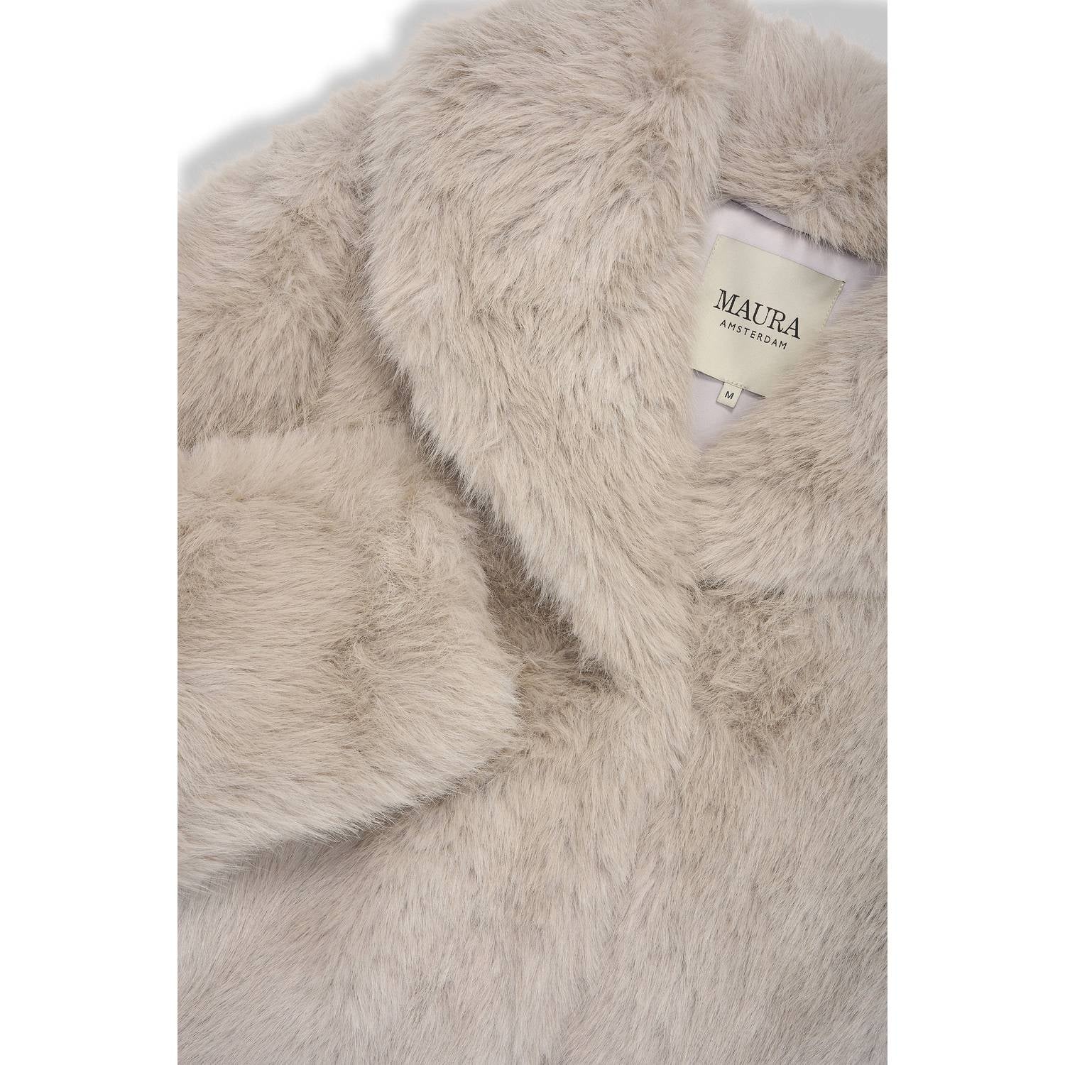 Claudia Sträter Maura by Claudia Strater winter faux fur jas taupe