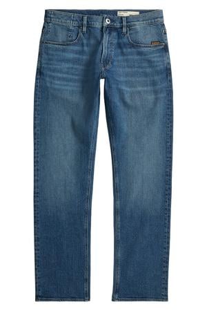 Mosa straight leg jeans - faded cliffside blauw