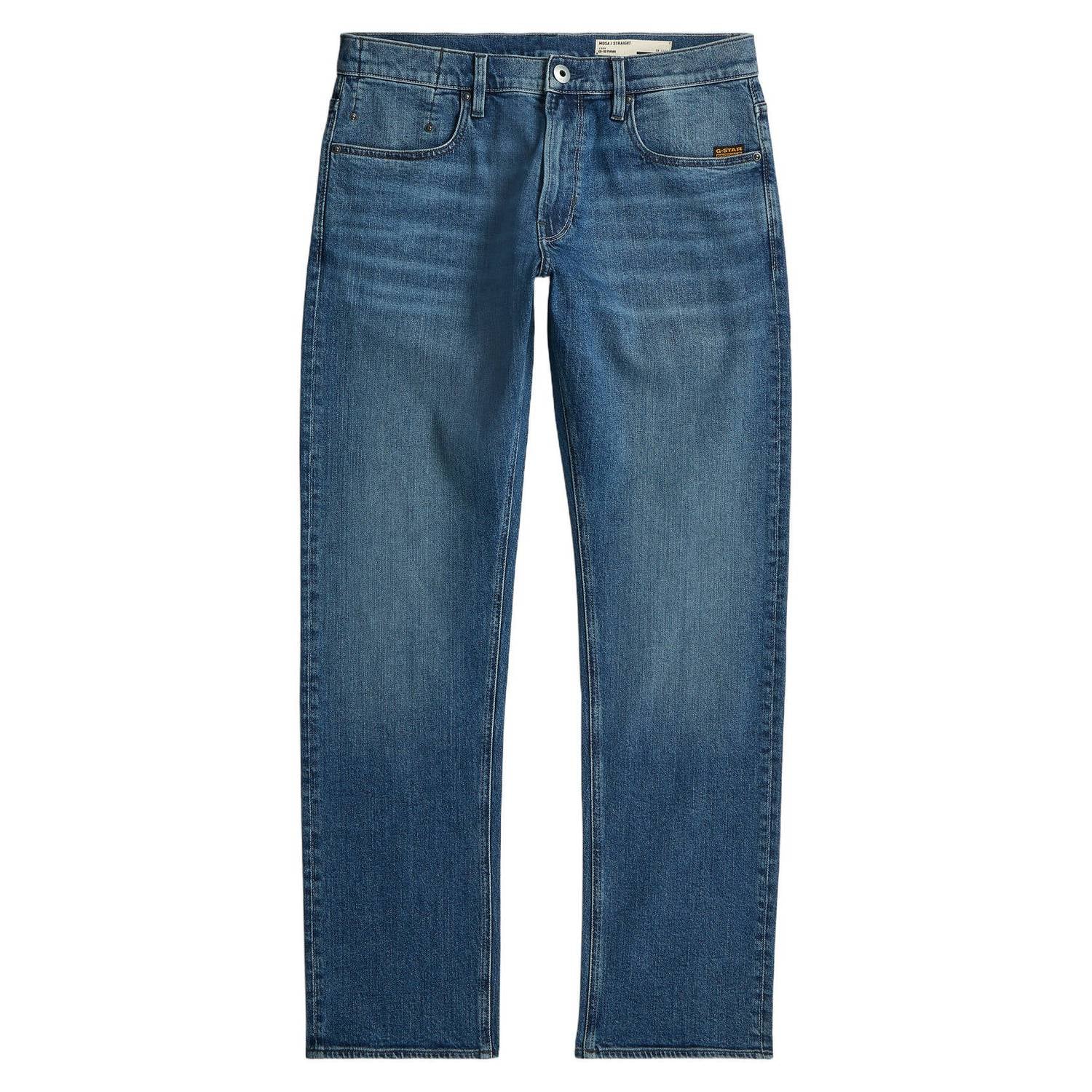 G-STAR Mosa straight leg jeans faded cliffside blauw