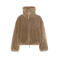 Beaumont teddy jas - camel