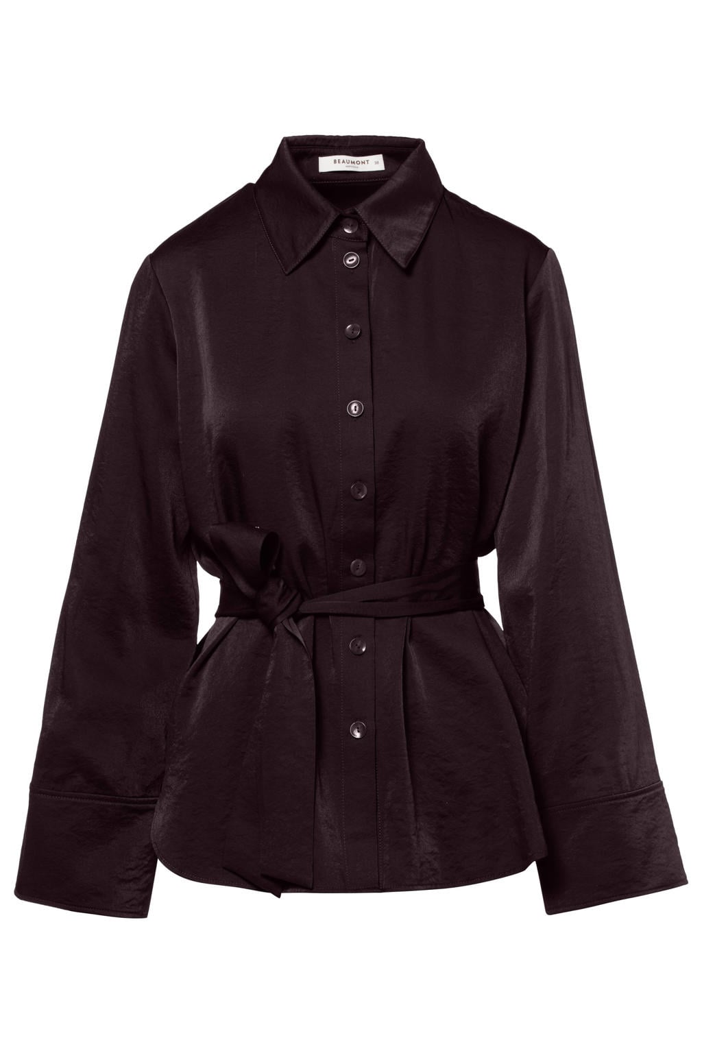 Beaumont blouse - donkerrood