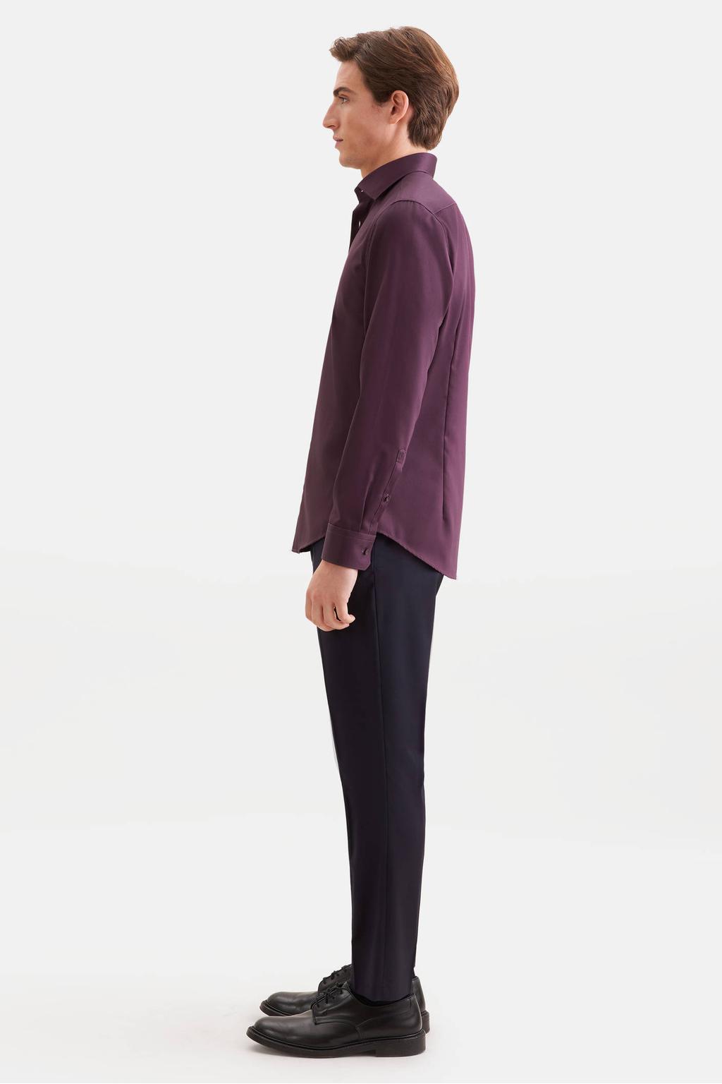 Seidensticker super slim fit overhemd - rood