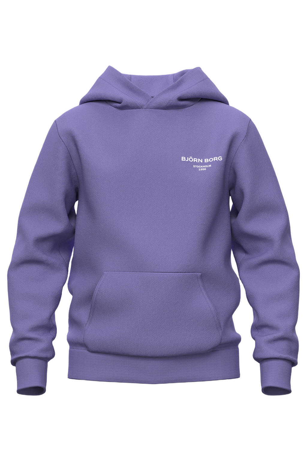 Björn Borg hoodie met logo - paars