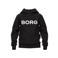 Björn Borg hoodie met logo - zwart