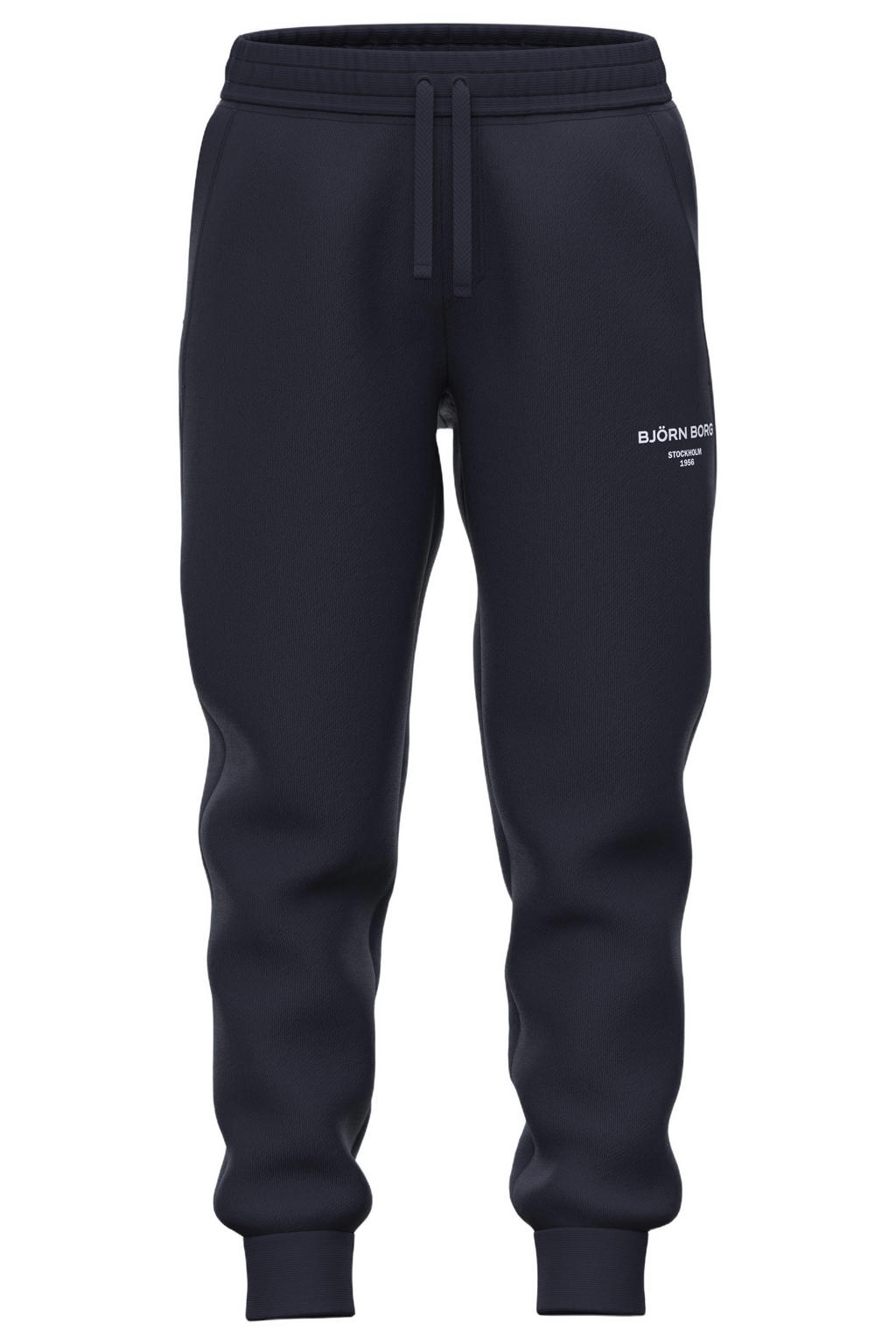 Björn Borg joggingbroek met logo - donkerblauw