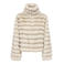 JDY faux fur winterjas - beige