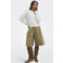 JDY gebreid vest met borduursels en wol - lichtgrijs