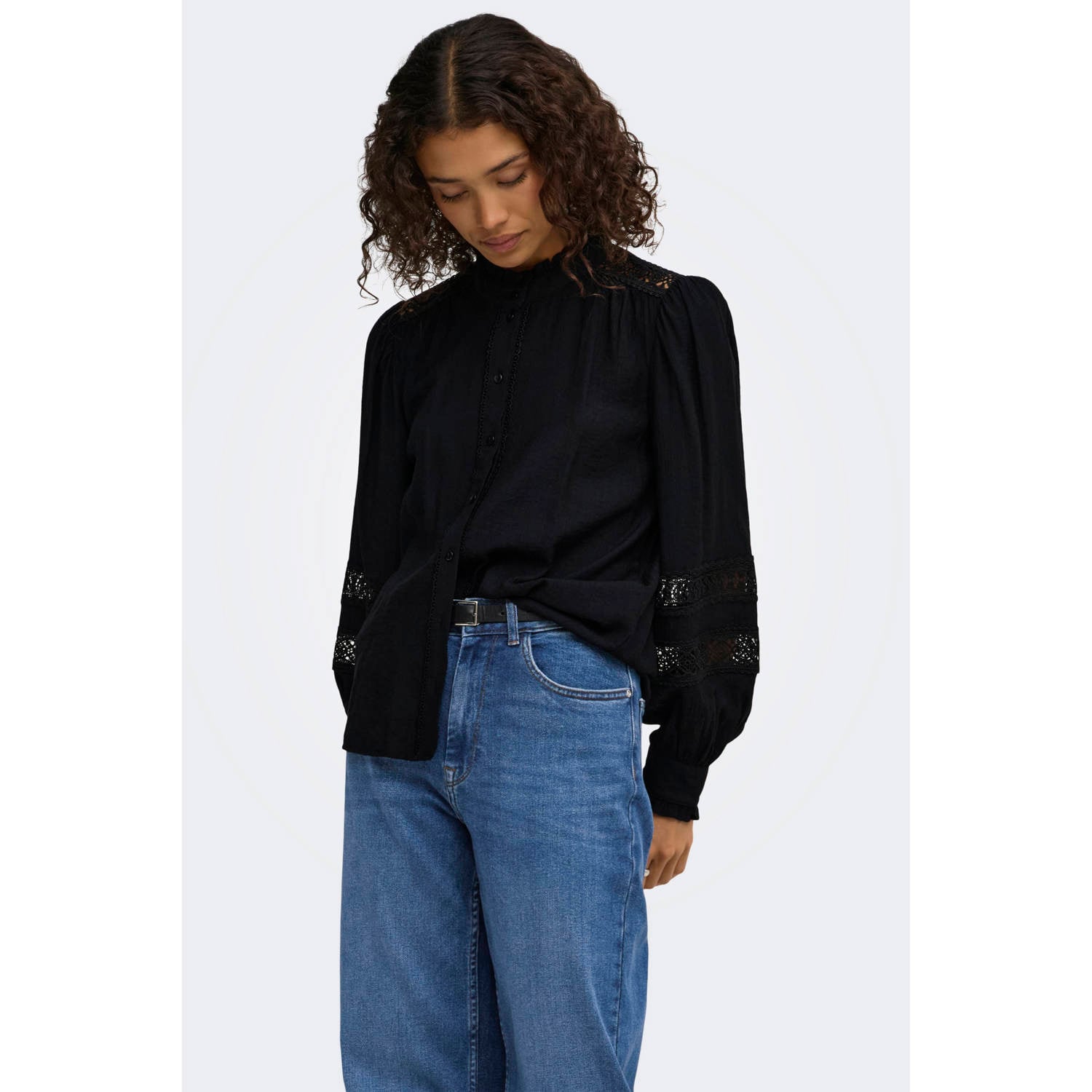 JDY blouse zwart