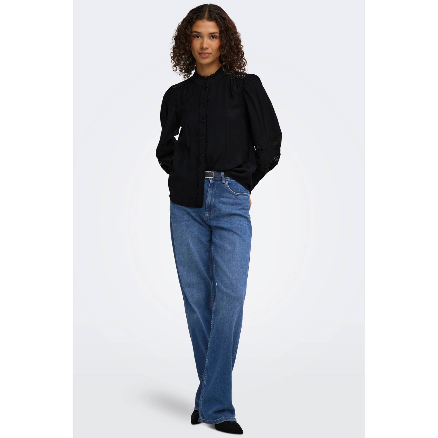 JDY blouse zwart