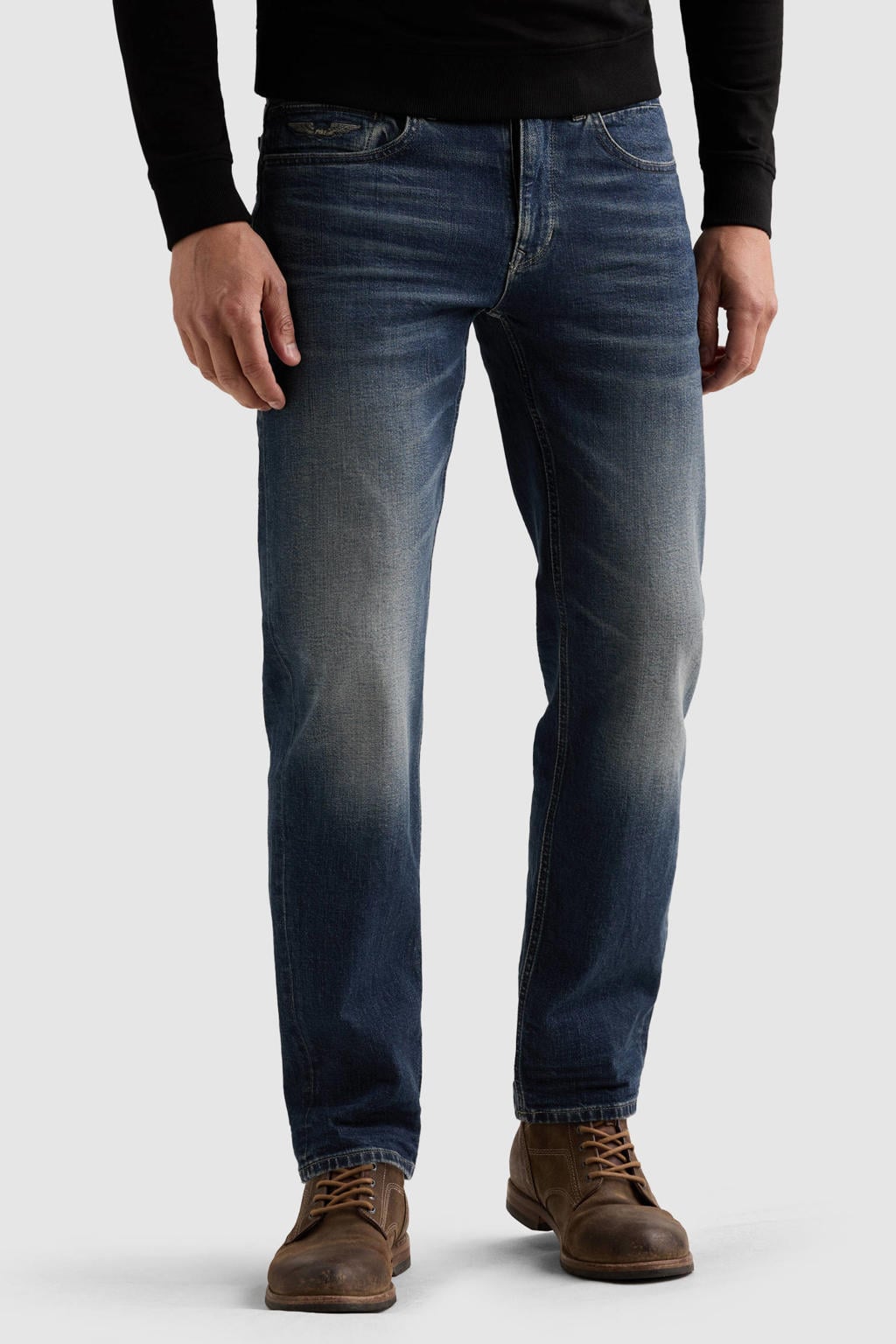 PME Legend WINGLOAD relaxed fit straight leg jeans - true dark indigo