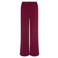 Ydence wide leg broek - donkerrood