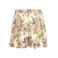 Ydence gebloemde skort - beige