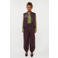 Ydence gilet - aubergine